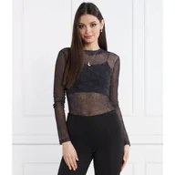 Bluzki damskie - Karl Lagerfeld Jeans Bluzka klj lslv | Slim Fit - miniaturka - grafika 1