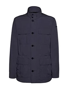 Geox Męska kurtka M Litio, sky captain, 60 - Kurtki męskie - miniaturka - grafika 1