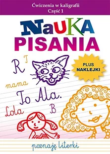Literat Nauka pisania Ćwiczenia w kaligrafii Część 1 Beata Guzowska - Edukacja przedszkolna - miniaturka - grafika 2