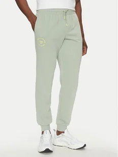 Jack&Jones Spodnie dresowe Gordon 12268442 Zielony Regular Fit - Spodnie sportowe męskie - miniaturka - grafika 1