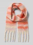 Apaszki i szaliki damskie - Szal z wystrzępieniami model ‘ALARA’ - miniaturka - grafika 1