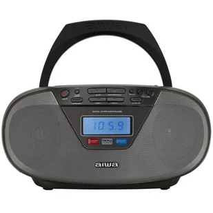 AIWA BBTU-400BK czarny - Radioodtwarzacze - miniaturka - grafika 1