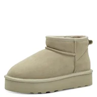 Śniegowce damskie - s.Oliver Damskie buty WL Boot 5-26352-41 śniegowce, beżowe, 39 EU, beżowy, 39 EU - miniaturka - grafika 1