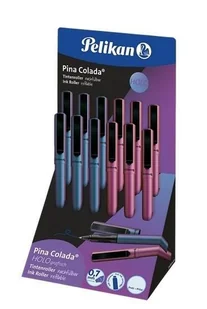 Pióro kulkowe Pina Colada Holo mix 12szt Pelikan - Przybory szkolne - miniaturka - grafika 1