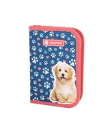 Piórniki - Piórnik bez wyposażenia pojedynczy 2klapki AC1 Cute Puppy - miniaturka - grafika 1