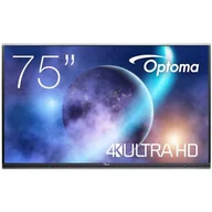 Monitory reklamowe i wyświetlacze - Optoma 75" Monitor dotykowy - miniaturka - grafika 1