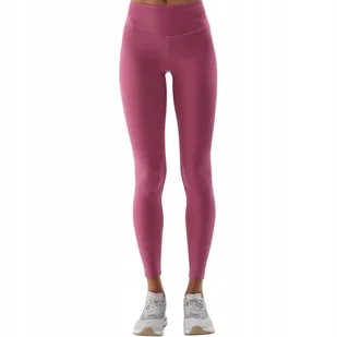 Legginsy damskie 4F F301 ciemny róż 4FWAW24TFTIF301 53S L - Legginsy - miniaturka - grafika 1