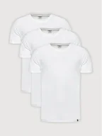 Koszulki męskie - Dickies Komplet 3 t-shirtów Tsht Pk DK621091WHX Biały Regular Fit Komplet 3 t-shirtów Tsht Pk DK621091WHX Biały Regular Fit - miniaturka - grafika 1