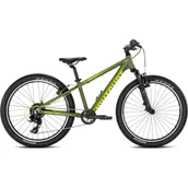 Rowery - Rower dziecięcy Eightshot X-COADY 24 FS / 8 Green - miniaturka - grafika 1