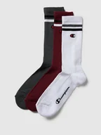 Skarpetki męskie - Skarpety z detalem z logo, w zestawie 3 szt., model „Crew Socks” - miniaturka - grafika 1