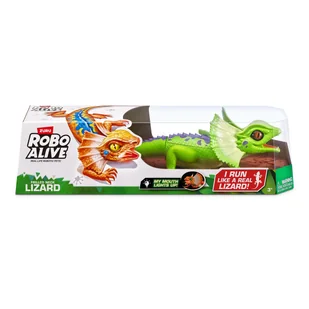 Zuru Robo Alive- Interaktywna Jaszczurka zielona - Figurki dla dzieci - miniaturka - grafika 1
