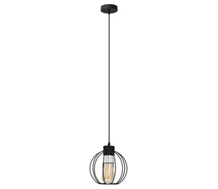 Żyrandol na lince STARLIGHT 1xE27/60W/230V czarny/srebrny - Lampy sufitowe - miniaturka - grafika 1