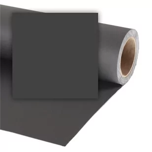 Colorama BLACK - tło kartonowe czarne 2,7 x 11m CO168 - Tła fotograficzne - miniaturka - grafika 1