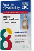 Książki do nauki języka angielskiego - Egzamin ósmoklasisty Sp 8 J. ang. Repetytorium - podręcznik - miniaturka - grafika 1