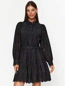 Sukienki - YAS Sukienka letnia Holi 26030709 Czarny Loose Fit - miniaturka - grafika 1