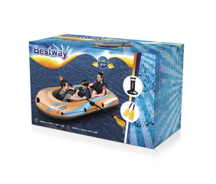 Dmuchany Ponton 3 Osobowy 246  x 122 cm  Bestway 61145 - Pływanie - miniaturka - grafika 13