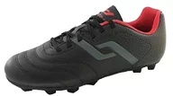 Piłka nożna - Pro Touch Nocke Classic III MxG buty piłkarskie, czarne/czerwone/antracytowe, rozmiar 13,5 UK, Czarno-czerwony antracyt - miniaturka - grafika 1