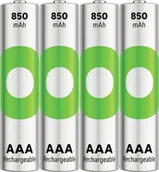 Baterie i akcesoria - GP 1x4 GP ReCyko NiMH Batteries AAA 850mAH, ready to use - miniaturka - grafika 1