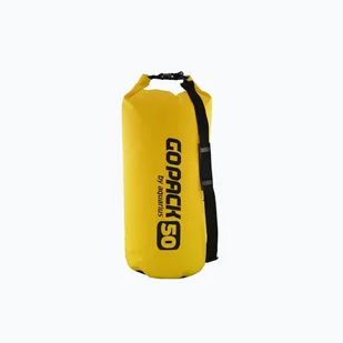 Worek wodoodporny Aquarius GoPack 50l żółty WOR000087 - Pływanie - miniaturka - grafika 1