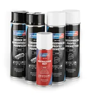 Chemia warsztatowa - e-lakiernik 2x konserwacja profili + 2x konserwacja podwozia 1x neutralizator rdzy SPRAY - miniaturka - grafika 1