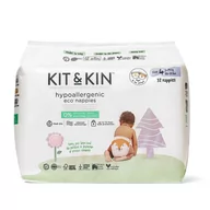 Pieluchy - Panda Kit and Kin Kit and Kin, Biodegradowalne pieluszki jednorazowe Maxi Plus, 9-15 kg, mix wzorów, 34 szt. - miniaturka - grafika 1