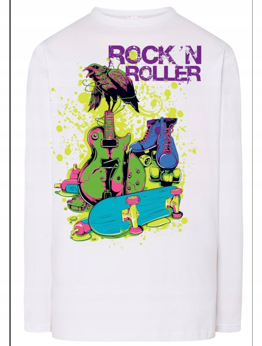 Longsleeve Rock'n Roll Rozm.L