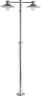 Lampy ogrodowe - Norlys - Lund 2 Zewnętrzna Lampa Parkowa z Mocowaniem w Betonie Galwanizowana Norlys - miniaturka - grafika 1