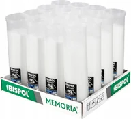 Lampiony i znicze - ZESTAW Wkłady do zniczy parafinowe BISPOL P450 105H 16szt. + Zapałki DABSTER_PL 38szt. - miniaturka - grafika 1