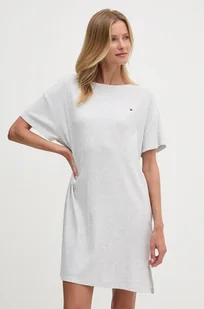 Tommy Hilfiger koszula nocna damska kolor szary UW0UW05569 - Piżamy damskie - miniaturka - grafika 1