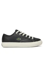 Trampki damskie - Lacoste Tenisówki Backcourt 749CFA0043 454 Czarny - miniaturka - grafika 1