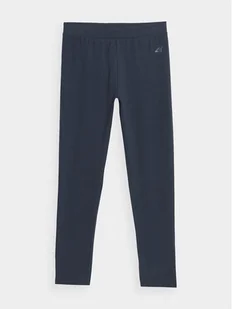 4F Legginsy 4FJAW23TTIGF093 Granatowy Slim Fit - Legginsy - miniaturka - grafika 1