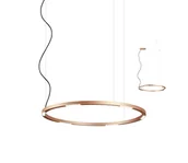 Lampy sufitowe - Redo 01-2206 - LED Żyrandol na lince UNION LED/50W/230V 3000K śr. 90 cm złoty - miniaturka - grafika 1