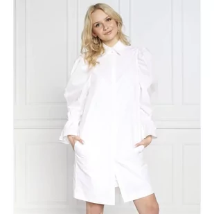 Karl Lagerfeld Sukienka pick puffy poplin - Sukienki - miniaturka - grafika 1
