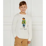 Koszulki dla chłopców - POLO RALPH LAUREN Longsleeve Regular Fit - miniaturka - grafika 1