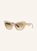 Okulary przeciwsłoneczne - Dolce & Gabbana Okulary Przeciwsłoneczne dg4417 beige - DOLCE & GABBANA - miniaturka - grafika 1