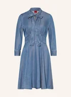 Sukienki - Hugo Sukienka Z Kokardą Kingi W Stylu Jeansowym blau - miniaturka - grafika 1