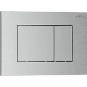 Przyciski spłukujące - Mexen Tex 02 przycisk spłukujący, nikiel szczotkowany - 6102-10 - miniaturka - grafika 1