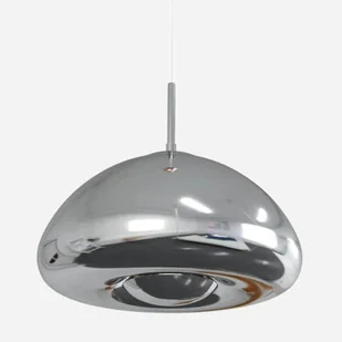 Lampa zwieszana nad stół Zonda ABR-LSW-G Abruzzo przydymiona srebrna - Lampy sufitowe - miniaturka - grafika 1