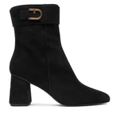 Botki damskie - Botki Furla YJ73HIC C10000 AL O6000 1007 Czarny - miniaturka - grafika 1