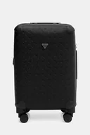 Walizki - Guess walizka WILDER MEDIUM kolor czarny TWDP74 52982 - miniaturka - grafika 1