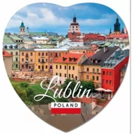 Magnesy - PAN DRAGON Magnes I love Poland Lublin ILP-MAG-C-LUB-15 - miniaturka - grafika 1