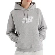 Bluzy damskie - Bluza New Balance WT43524AG - szare - miniaturka - grafika 1