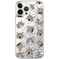 Etui i futerały do telefonów - ERT GROUP etui na telefon Apple Iphone XS, case oryginalny i oficjalnie licencjonowany przez Tom and Jerry, wzór 007, optymalnie dopasowane, z efektem płynnego brokatu - miniaturka - grafika 1