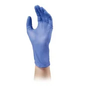 Rękawiczki jednorazowe - Rekawice Peha-Soft Nitrile niejałowe, rozm. S, Niebieski - miniaturka - grafika 1