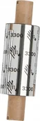 Taśmy do drukarek barwiące - zebra Wax/Resin Ribbon, 84mmx74m 3.31inx242ft, 3300; Standard, 12mm 0.5in core, 12/box - miniaturka - grafika 1