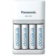 Ładowarki i akumulatory - Eneloop ładowarka Smart and Quick BQCC55+AA 4 sztuki - miniaturka - grafika 1