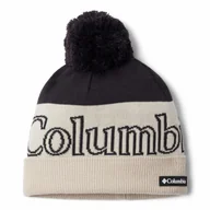 Czapki damskie - Czapka Columbia Polar Powder II Beanie black/dark stone 15 - ONE SIZE - miniaturka - grafika 1