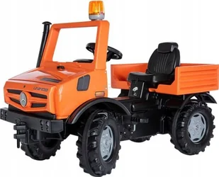 POJAZD SERWISOWY MERCEDES BENZ UNIMOG NA PEDAŁY ROLLY TOYS - Chodziki - miniaturka - grafika 1