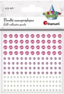Zabawki kreatywne - Perełki samoprzylepne okrągłe mix 172szt - miniaturka - grafika 1