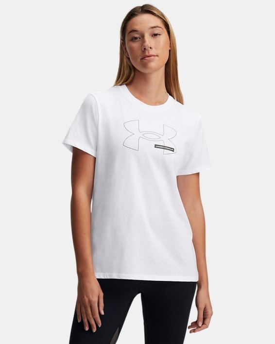 T-SHIRT DAMSKI UNDER ARMOUR Rival Outline SS
